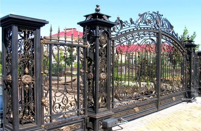 кованые и сварные ворота Щербинка